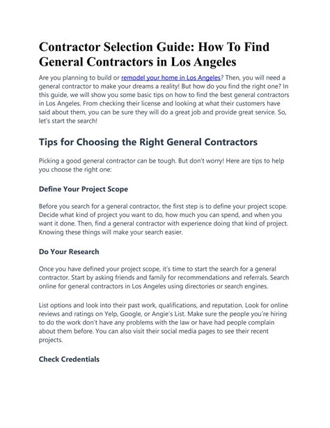 yelp general contractor|residential contractors in los angeles.